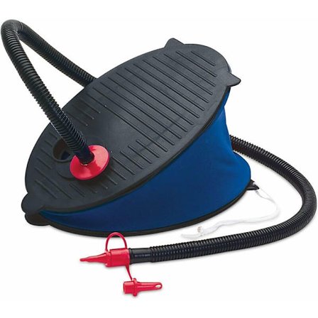 Bærbar Pedal Luftpumpe, Oppustelig Båd Bælge Fodpumpe, Svømmering,