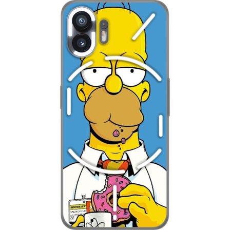 Yhteensopiva Puhelinkuori Nothing Phone (2) Homer Simpson