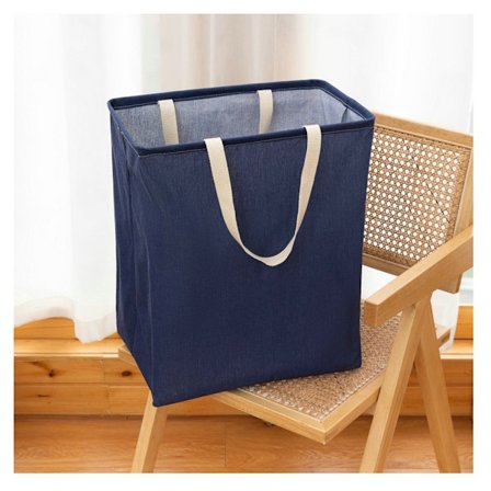 Basics Cube Høj Stof Opbevaringskurv, Navy