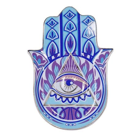 Keramisk smykkefat tekoppbrikke B B