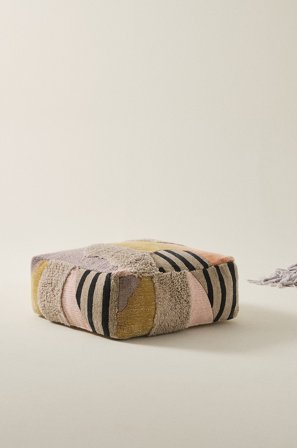 Jotex - Sittepuff 80x80 Cm Patchwork-mønster - BOBO - Kjøp Sittepuffer hos Jotex