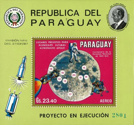Paraguay 1970 - MICHEL Blok 144 - Miniark - Postfrisk