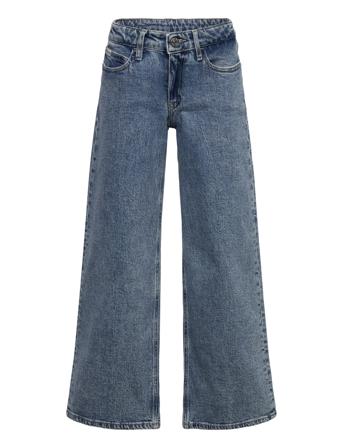 Calvin Klein Mr Wide Leg Relaxed Sp Bl Denim Blå