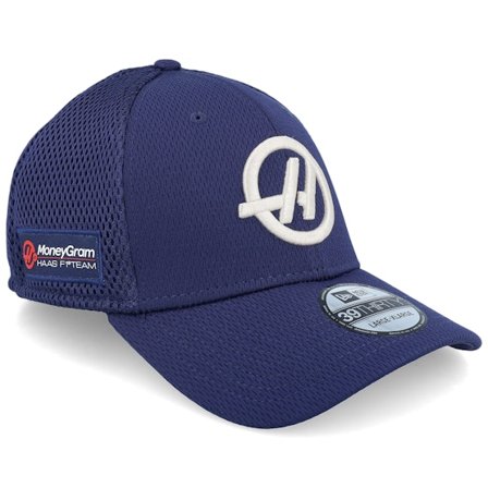 New Era - Azul flexfit Gorra - Haas F1 25 Dashmark 39THIRTY Navy Flexfit @ Hatstore