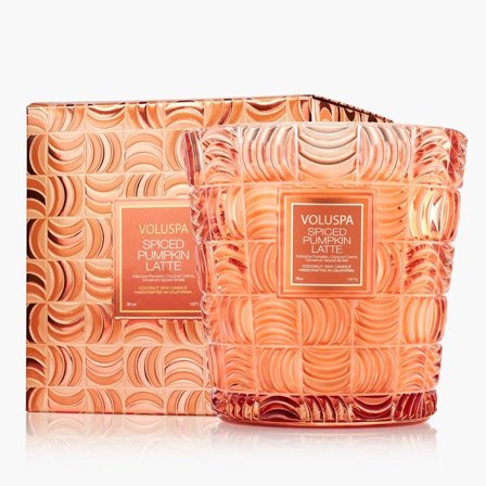 Voluspa Spiced Pumpkin-Latte Duftlys 3-veker 80t