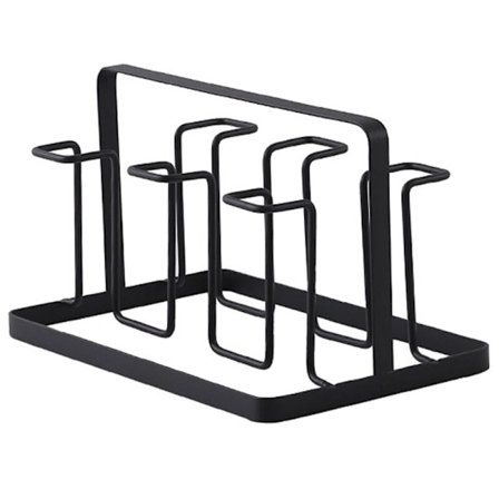 6 Kopper Glassholder Stativ Tørkestativ Kjøkken Hjem Kopperholder Hengende Avløp Oppbevaringsstativ Tilbehør