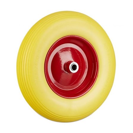 Hjul til trillebør 4,80 4,00-8 massiv gummi