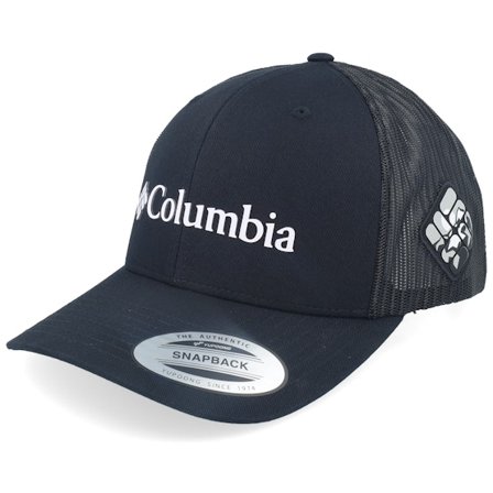 Columbia - Black - trucker - Cap - Columbia Mesh Black Trucker - Hatstore