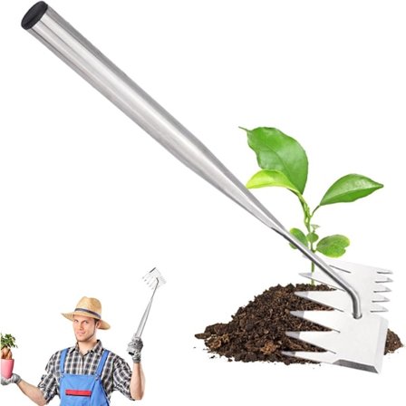 Hakke - Hakker - Haverive - Rive - Ukrudtsfjerner - Haveartikler - Haveredskaber - Ukrudtsbørste