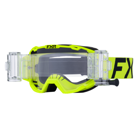 Crossbrille FXR Maverick Prime Roll-Off HiVis