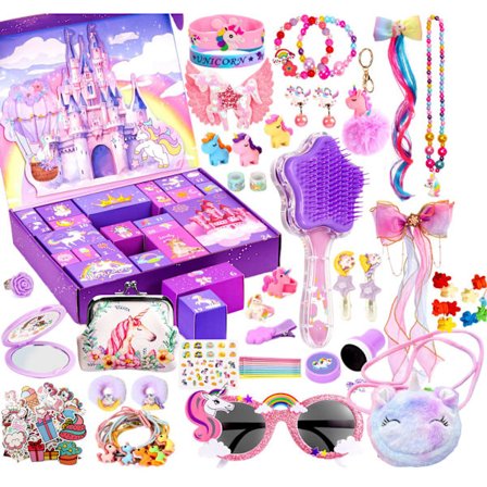 Joulukalenteri Tytöille - Yksisarvislahjoja Tytöille Joulukalenteri 24 Päivän Yllätyksiä Lahjoja Tyttärelle