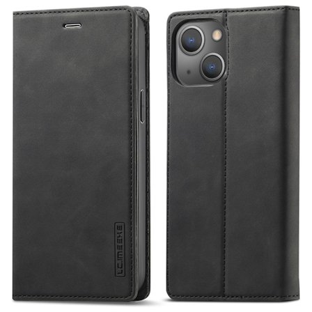 LC.IMEEKE LC iPhone 13 mini wallet cover - Black