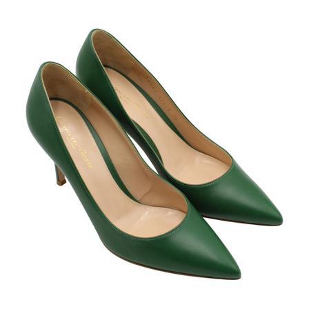 Gianvito Rossi Pre-owned Pointed Stiletto Pumps Grøn, Dame Vintage Sko, Størrelse: 36 EU