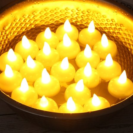 6 stk fyrfadslys LED stearinlys Lys