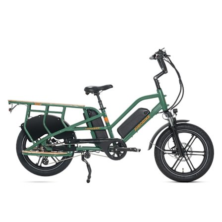 Elektrisk lastcykel för familjen JOBOBIKE Transer, momentsensor, 48V 13Ah dubbla batterier, last 200kg