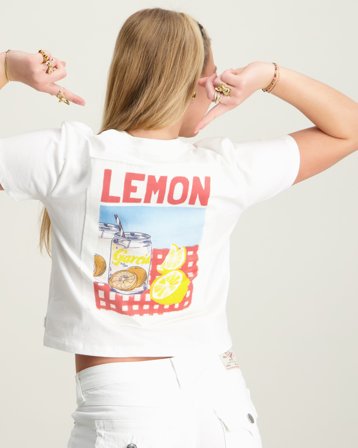 Garcia girls T-shirt ss Blanc T-shirts Fille - Kids Brand Store