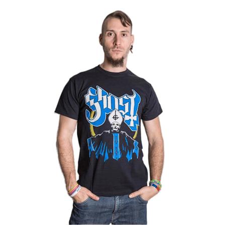 Ghost Unisex Adult Papa & Band T-Shirt M Svart Black M