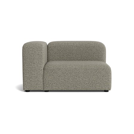 Milo XL hjørnemodul, venstrevendt - Puente Grøn - 100x130x72 - Sofa