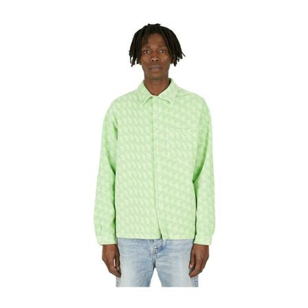 ERL Shirt Grøn, Herre Skjorter