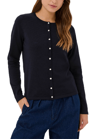 Saint Tropez JilaSZ Deco Cardigan Stickat Dam Svart M