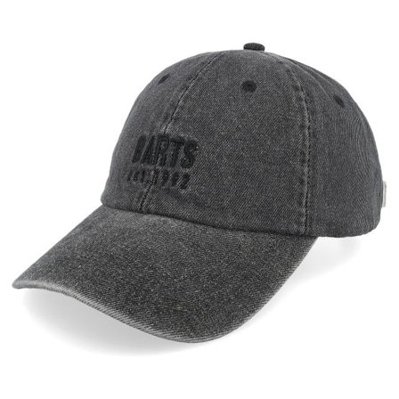 Barts - Svart unconstructed Keps - Sigrids Black Dad Cap @ Hatstore