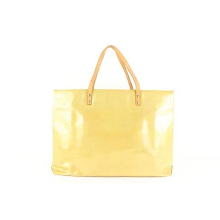 Louis Vuitton Vintage, Pre-owned Leather louis-vuitton-bags Geel, Dames, Maat:ONE Size