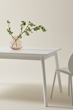 Jotex - Spisebord 90x180 Cm White mdf / metall - KINNA - Kjøp Spisebord hos Jotex