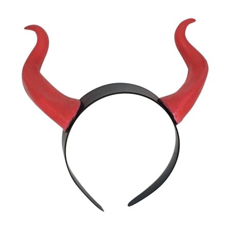 Demon Horns Headpiece RØD