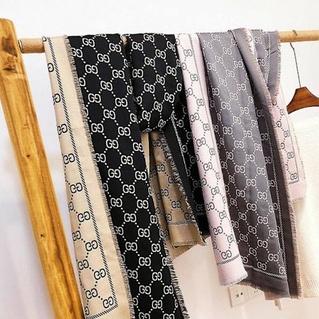 Dame designer inspireret tørklæde Lady Pashmina sjal tørklæder Dobbeltsidet tørklæde