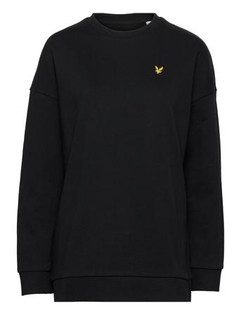 Over D Sweatshirt Black Lyle & Scott