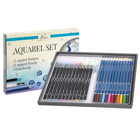Nassau Fine Art Aquarell-Set 25-tlg