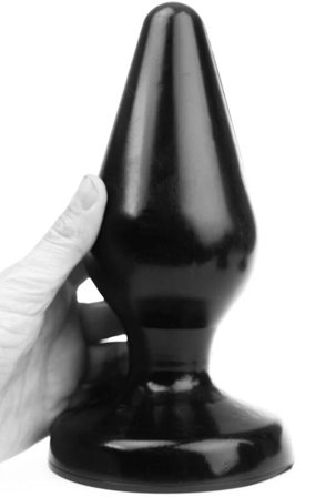 I Love Butt Klassischer Plug XXL Schwarz 24cm