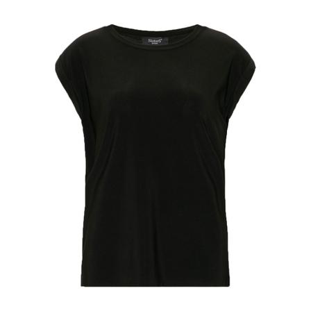 Sisters Point Low-A T-shirt , Zwart , Dames , Maat: XL