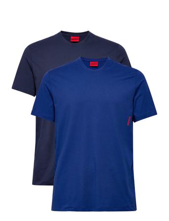 T-Shirt Rn Twin Pack T-shirts Short-sleeved Blå HUGO