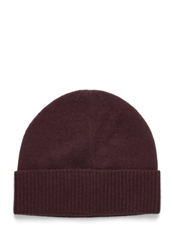 Rwlaica Cashmere Beanie Burgundy Rosemunde