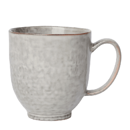 Åhléns Home Mugg REACTIVE 35 cl Kök & matlagning Beige ONESIZE