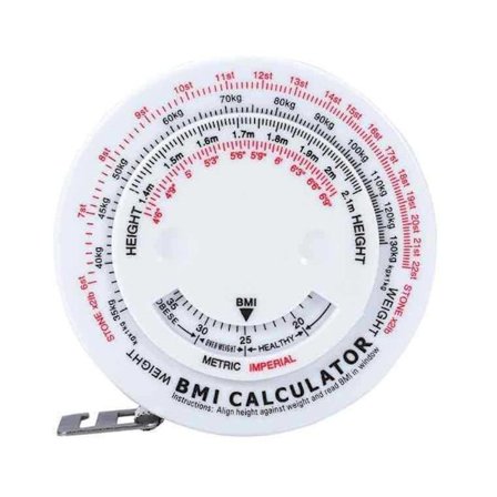 Bmi Body Tape Digital Tape 1,5 m talje lineal