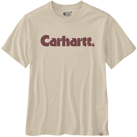 Carhartt Workwear Carhartt M's Logo Graphic T-Shirt Oat Milk