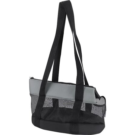 Dyremotiv veske - Reiseveske for katt og hund - Svart - 45 x 22 x 26 cm