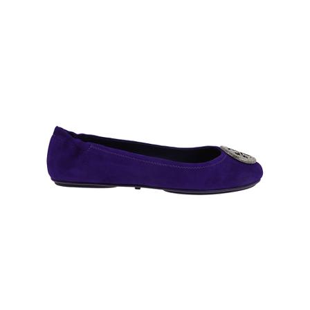 Tory Burch, Ballerinas Niebieski, Kobieta, Rozmiar: 42 EU