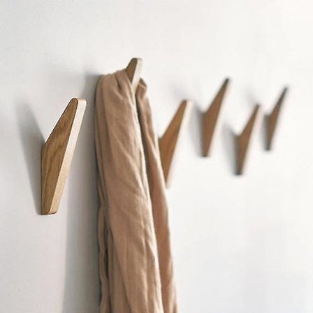 6 styk Vintage Trækroge, Trækroge 5 kg Lastkapacitet, Vægkroge Badekåbekroge Hattekroge Frakkekroge Multifunktionskroge Nøglekroge-FA-