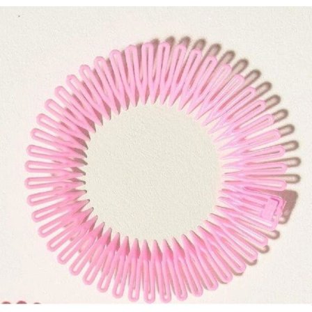 Zic zac diadem i plast (8 färg val)