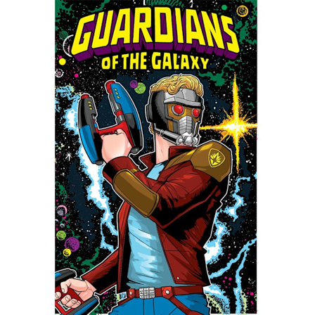 Guardians Of The Galaxy Shooter Poster 91,5 cm x 61 cm x 0,1 cm Multifärgad