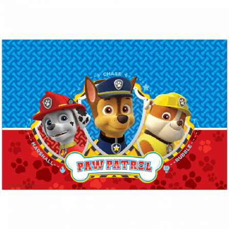 Duk Paw Patrol 120 x 180 cm - Paw Patrol Kalas Dekoration - Kalaslagret.se