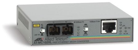 Allied Telesis AT MC102XL - fibermedieomformer - 100Mb LAN