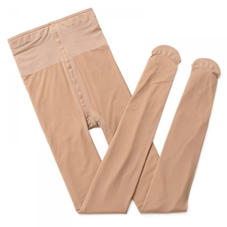 Fleecefodrade Strumpbyxor Dam Leggings Termiska Strumpbyxor Fake Genomskinliga Strumpbyxor Opaque Hög Midja Vinter Varma Genomskinliga Strumpbyxor, 