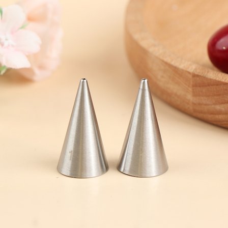 Runda dekorationstårta Piping Tips Glasyr Tuber Bakverk Munstycken Cu