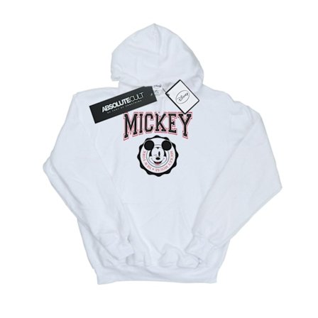 Disney Dam/Kvinnor Mickey Mouse New York Seal Hoodie XXL Vit