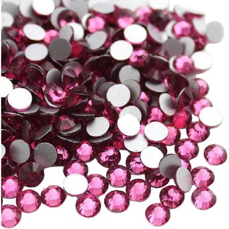 576 stk. limfiks flade bagsiden rhinestones glas diamanter ædelstene til neglekunst håndværk dekorationer tøj sko