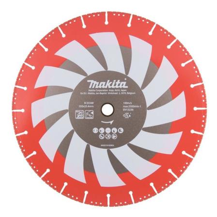 Makita Rescue B-55348 Timanttikatkaisulaikka 350x25,4 mm, Koneiden tarvikkeet & käyttöosat